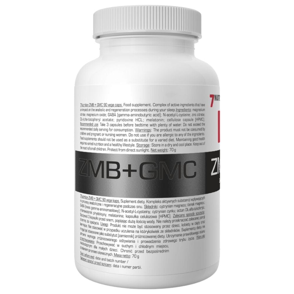 7Nutrition ZMB + GMC - 90 Capsules