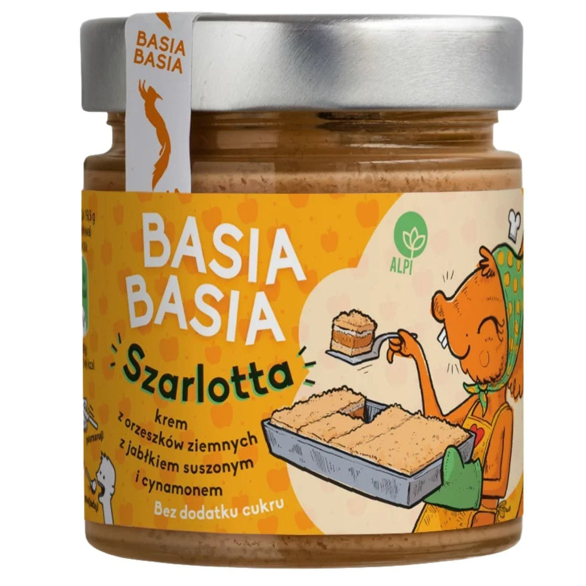 Alpi Basia Basia Apple Pie Peanut Cream with Apple and Cinnamon - 195 g