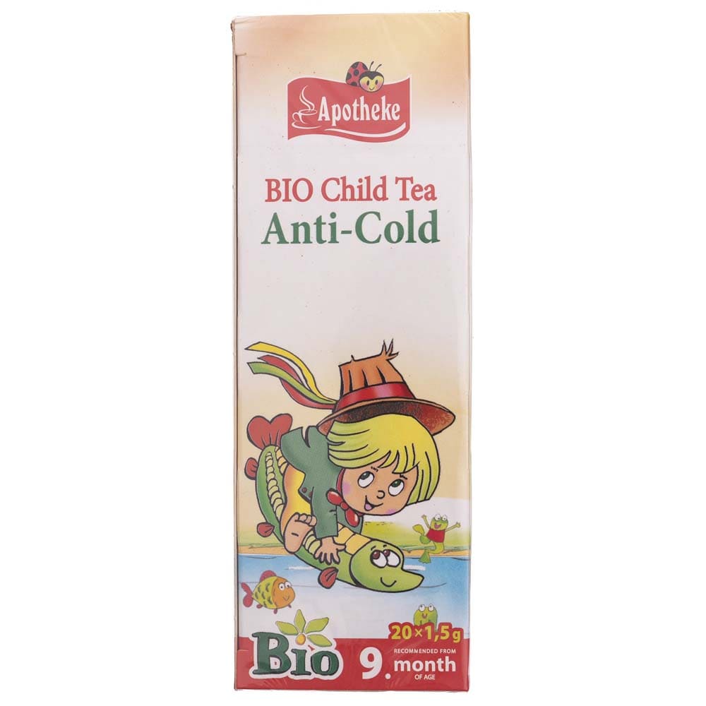Apotheke Bio Tea for Children Linden, Elderflower, Chamomile - 20 Sachets