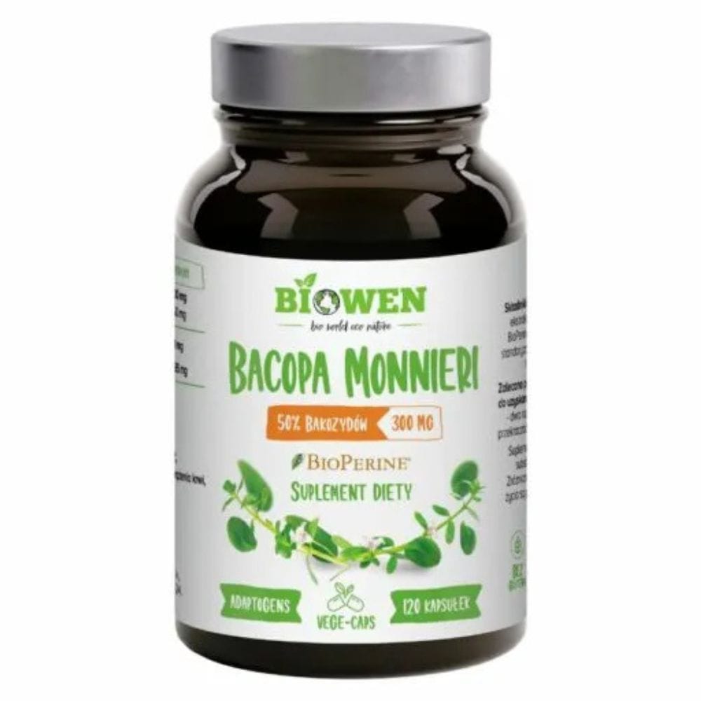 Bacopa Monnieri (Brahmi) 300 Mg Par Biowen - 120 Capsules, Usage Quotidien, Neuf, Pour La Mémoire Et La Concentration