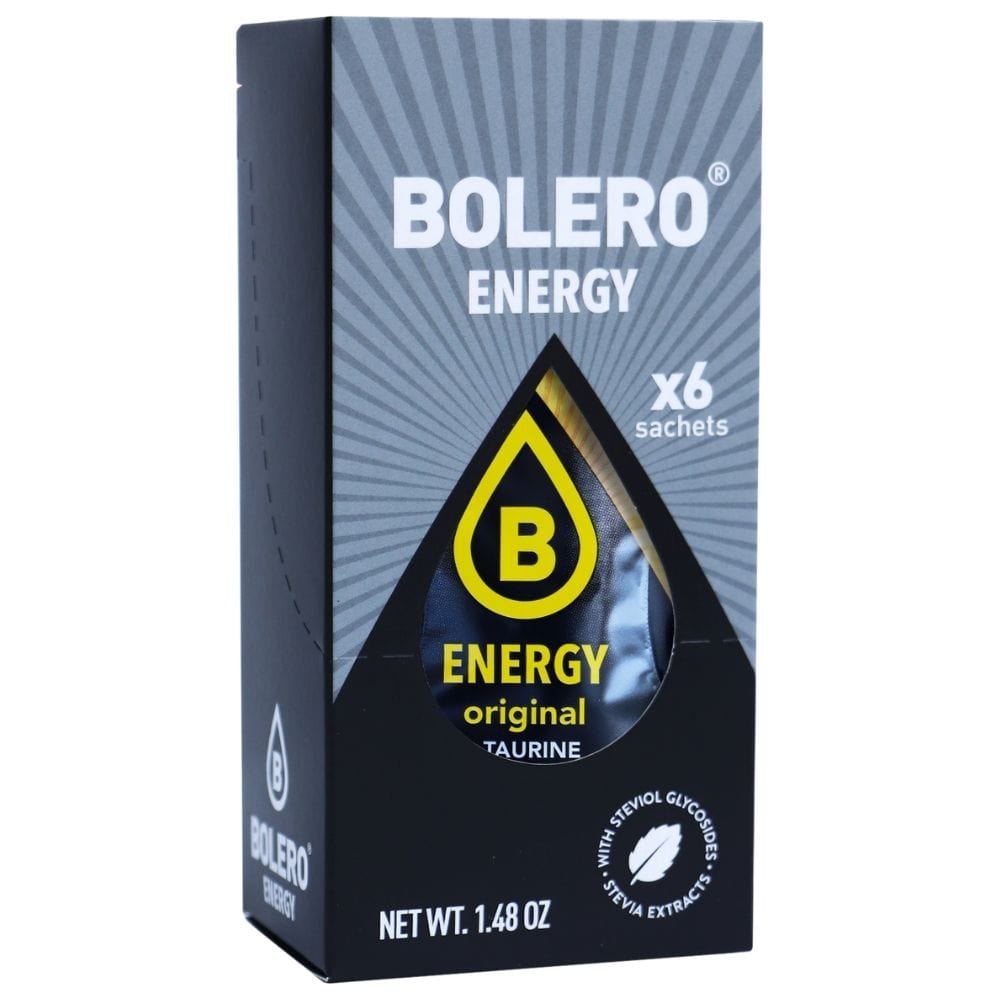 Bolero Energy Instat Drink with Stevia - 6 Sachets