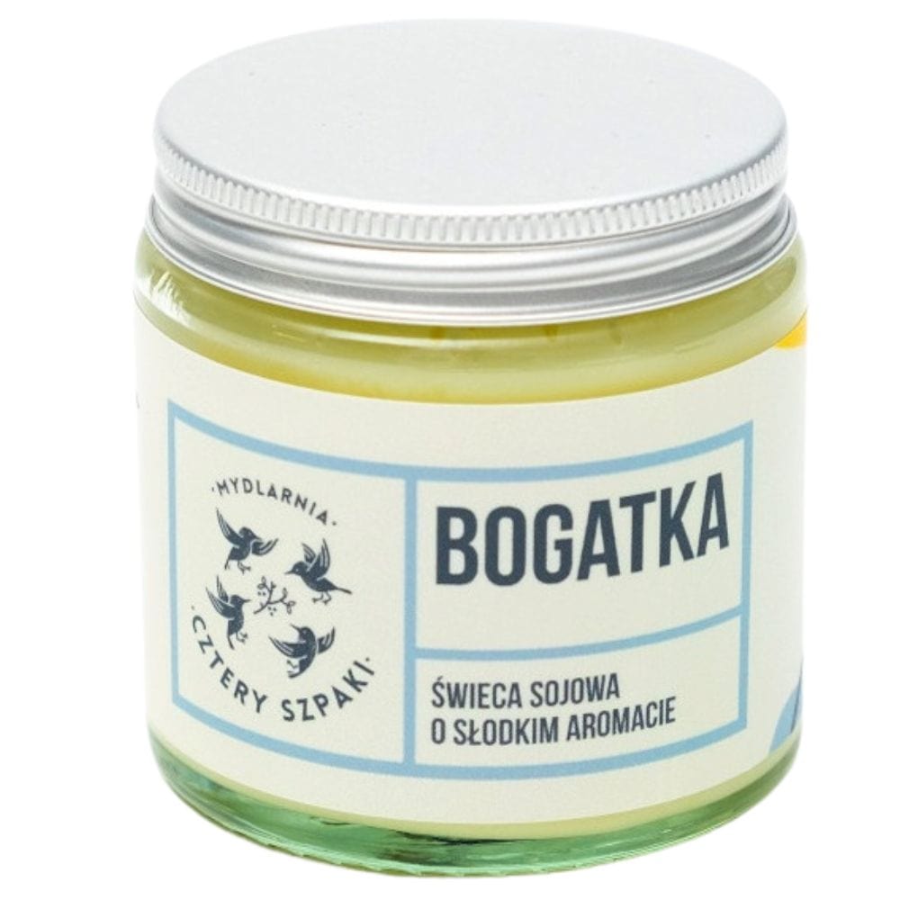 Cztery Szpaki Rich Natural Soy Candle, Floral - 100 g