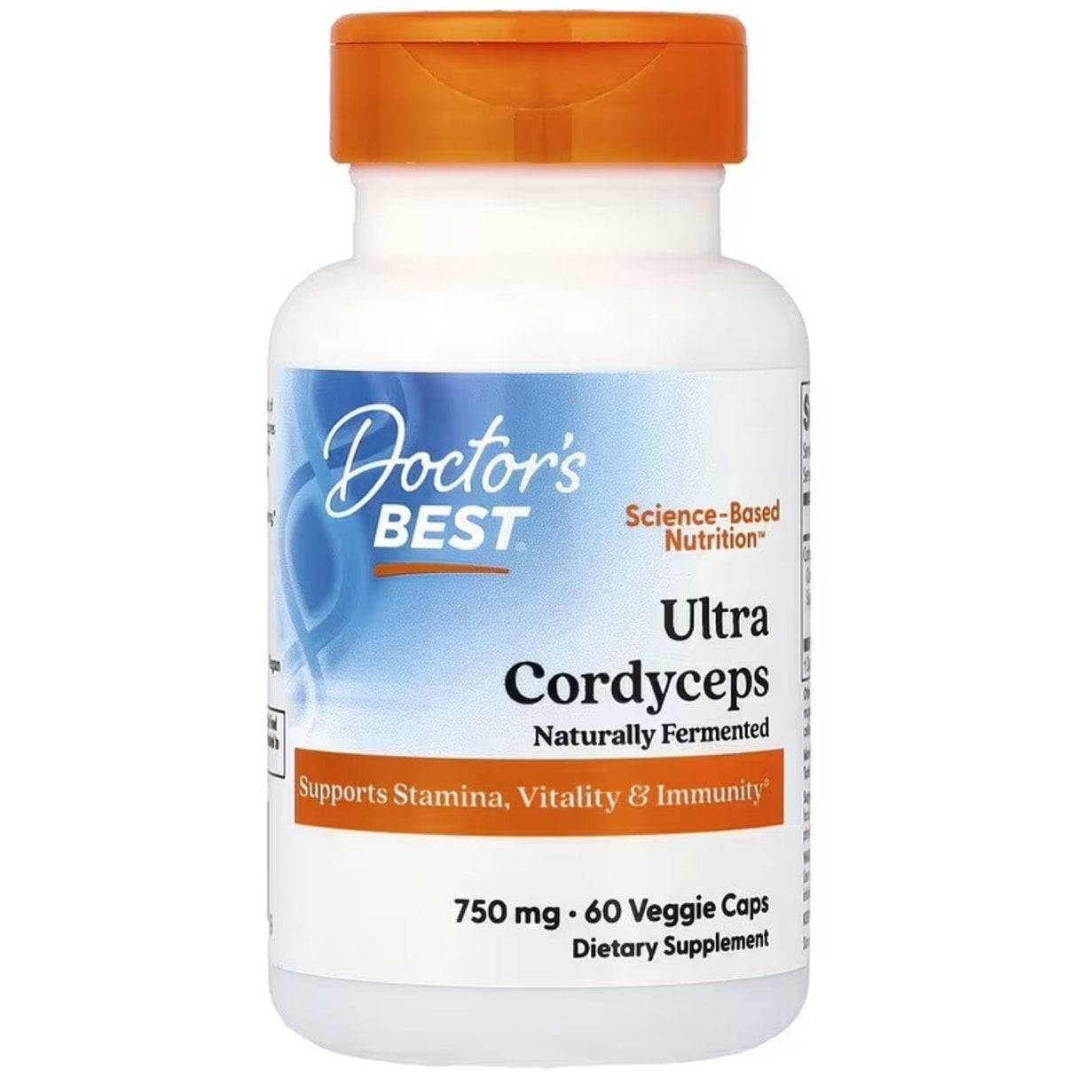 Doctor's Best Ultra Cordyceps 750 mg - 60 Veg Capsules