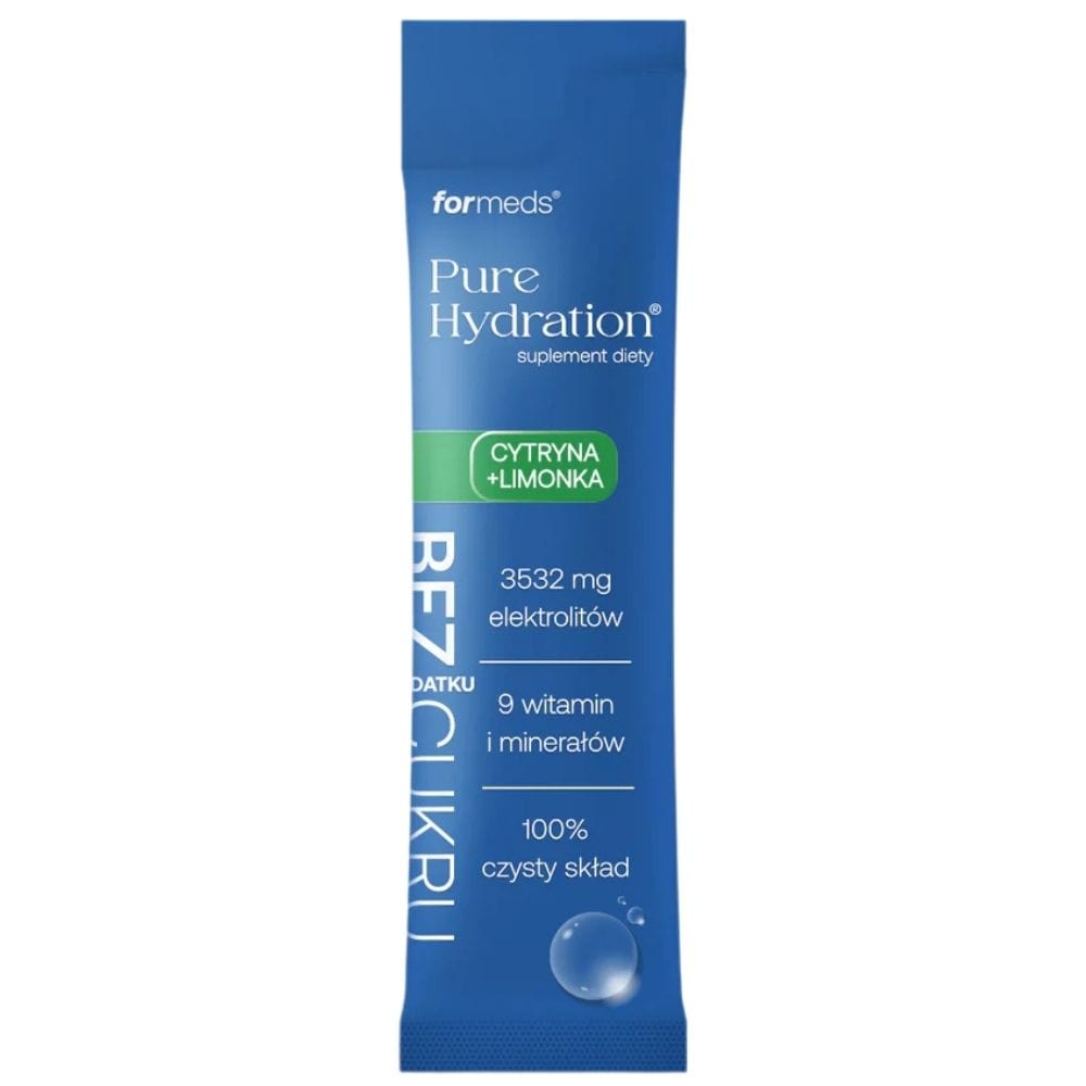 Formeds Pure Hydration Electrolytes, Lemon + Lime - 14 Sachets