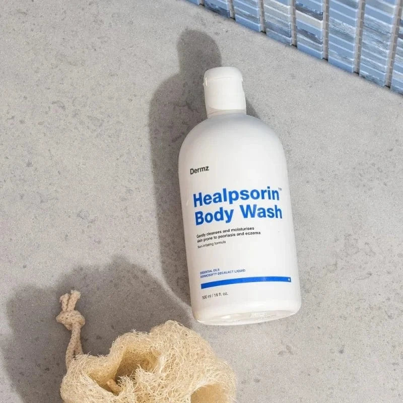 Hermz Healpsorin Face and Body Wash Gel - 500 ml