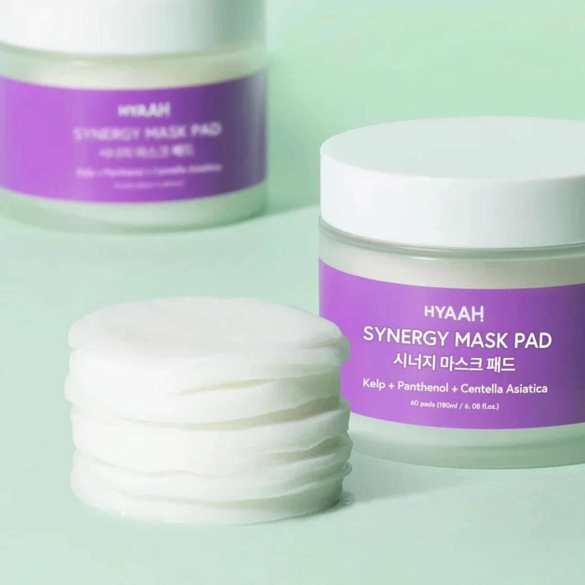 HYAAH Synergy Mask Pad All Day Soothing Toner Pads - 60 Pads