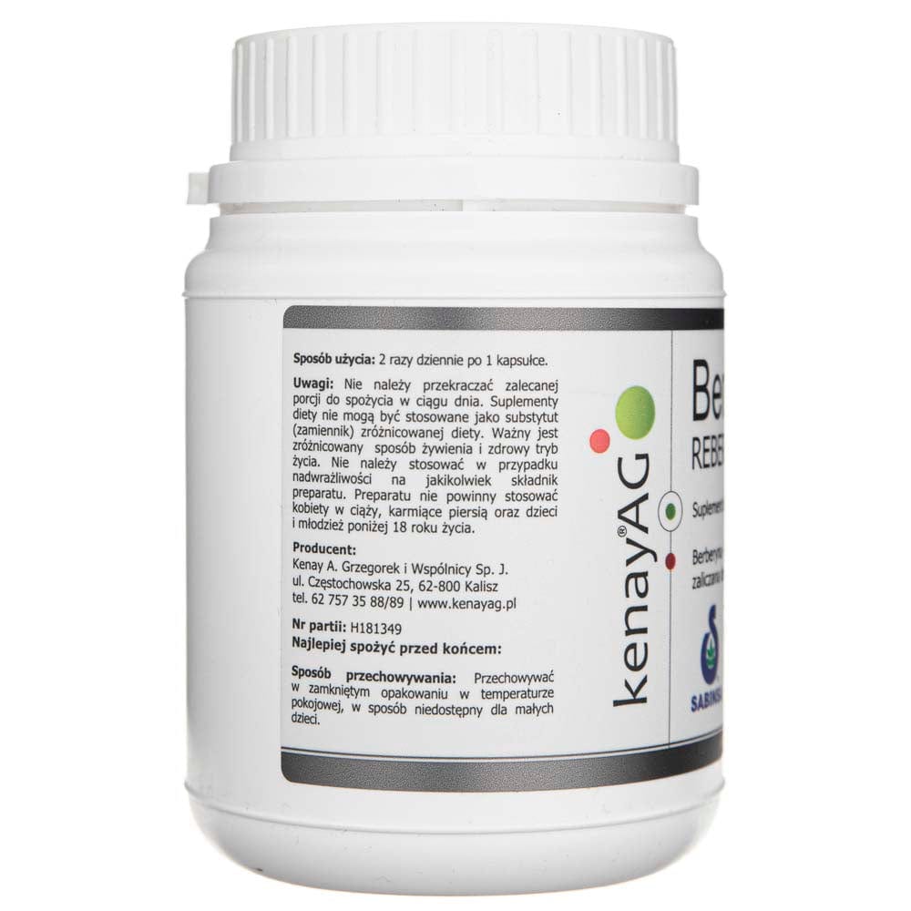 Kenay Berberine REBERSA® - 300 Capsules