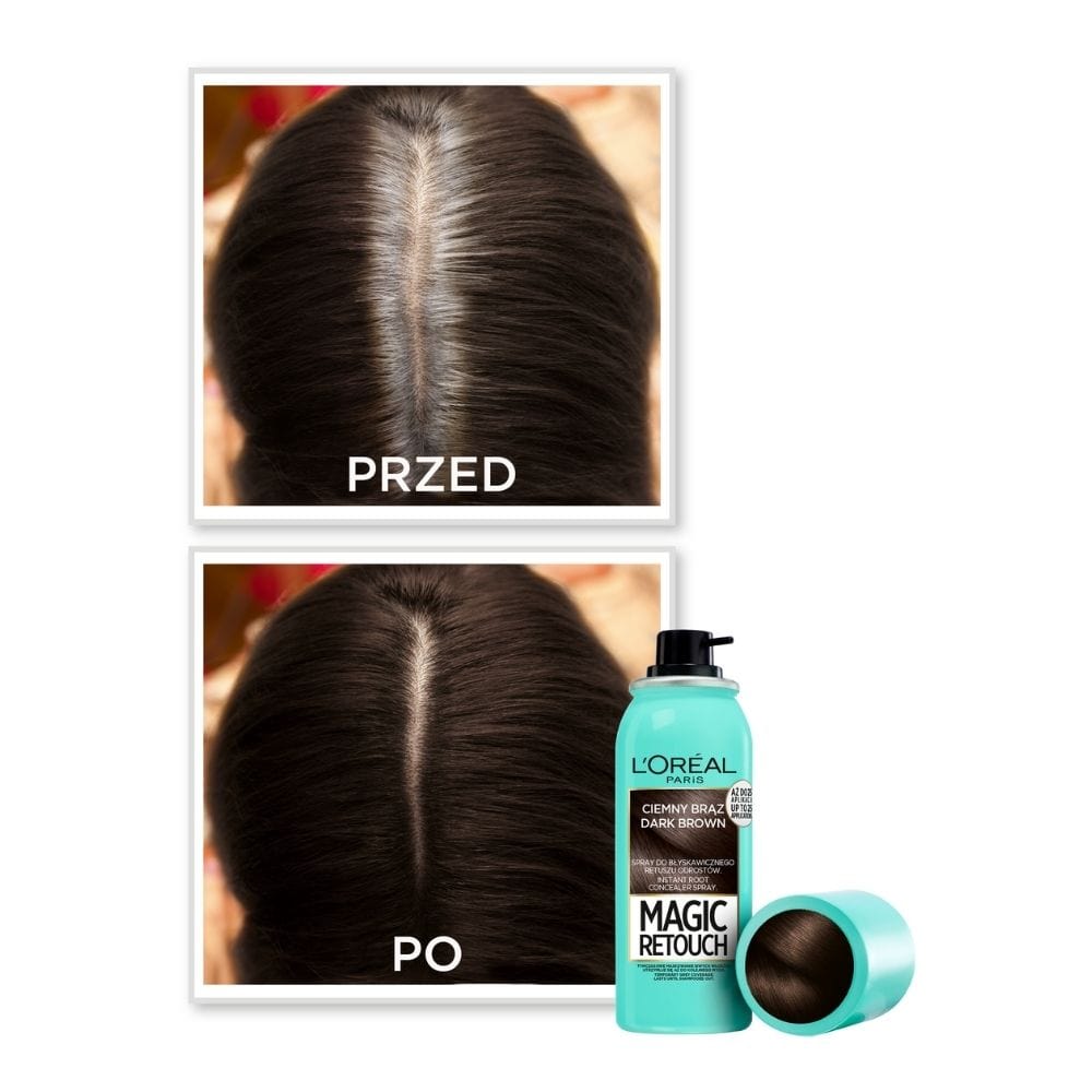 L'Oreal Paris Magic Retouch, Dark Brown - 75 ml