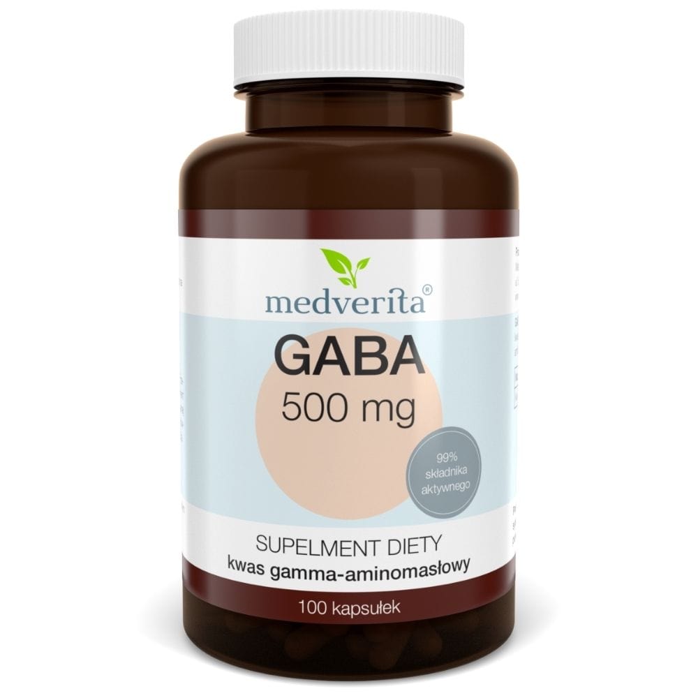 Medverita GABA 500 mg - 100 Capsules