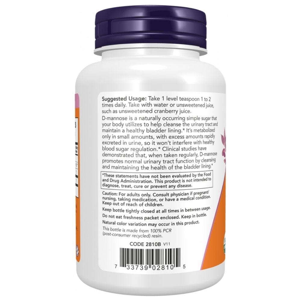 Now Foods D-Mannose Pure Powder - 170 g
