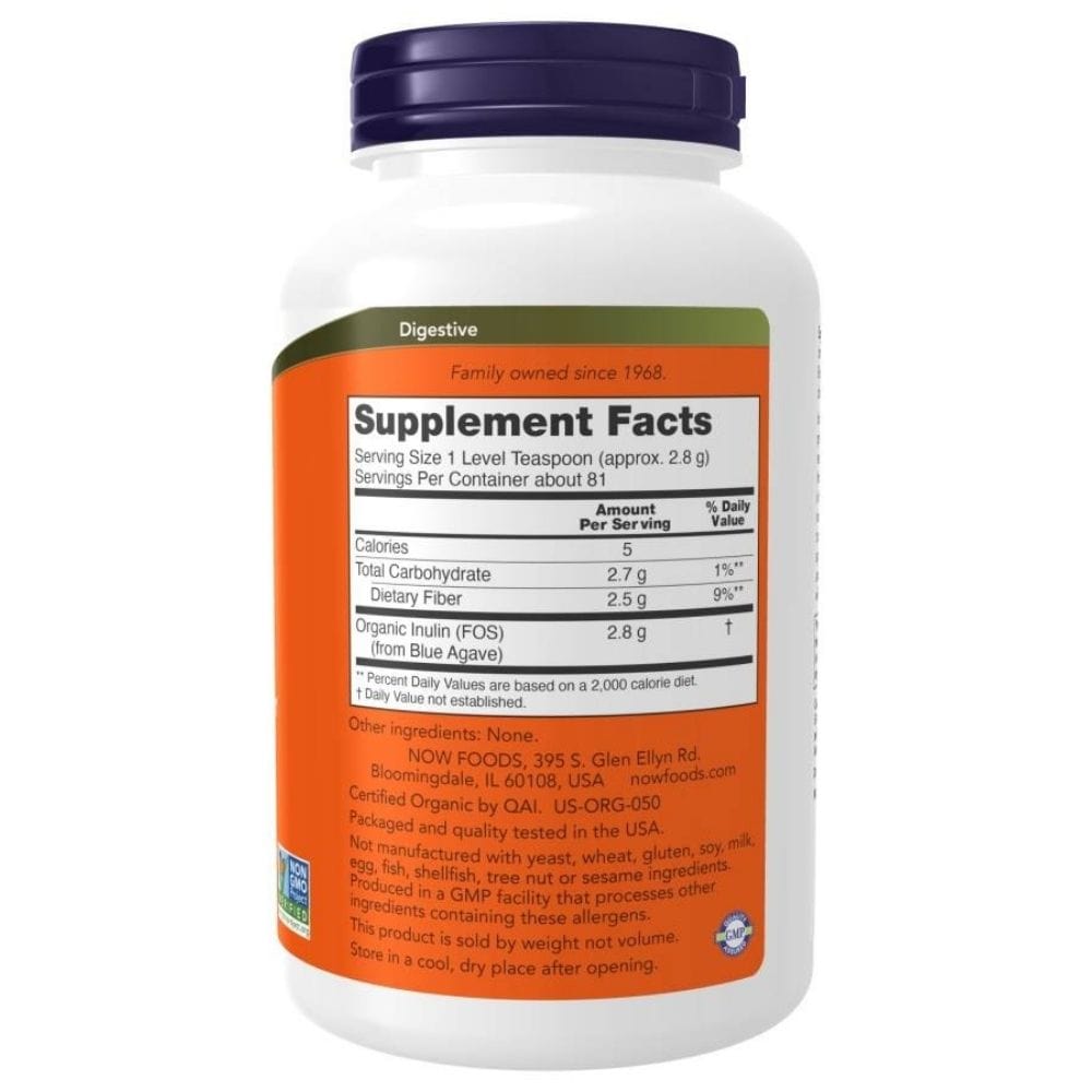 Now Foods Inulin Powder - 454 g