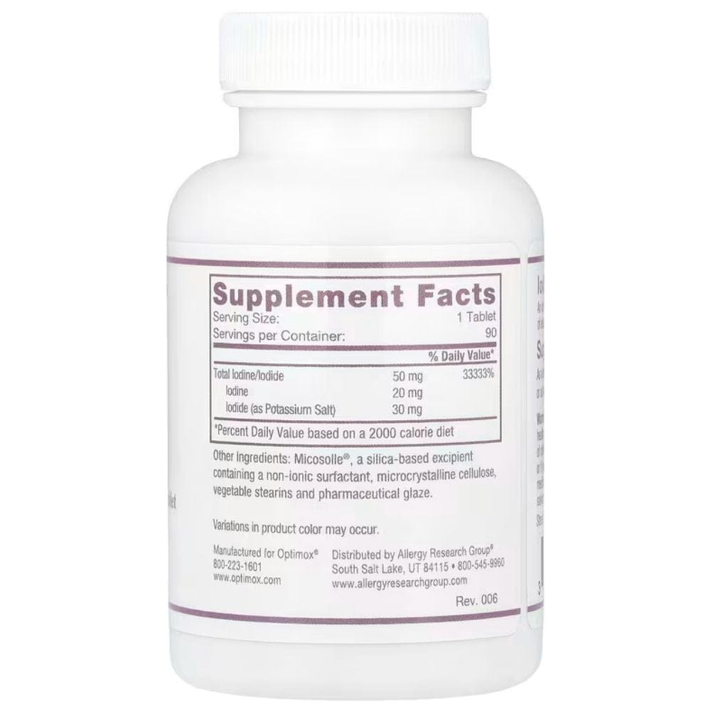 Optimox Iodoral 50 mg - 90 Tablets