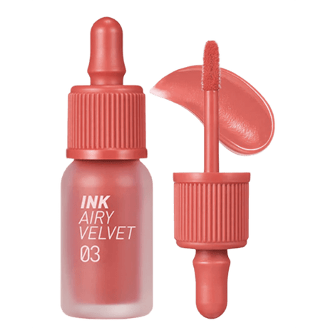Peripera Ink Airy Velvet 003, Cartoon Coral - 4 g