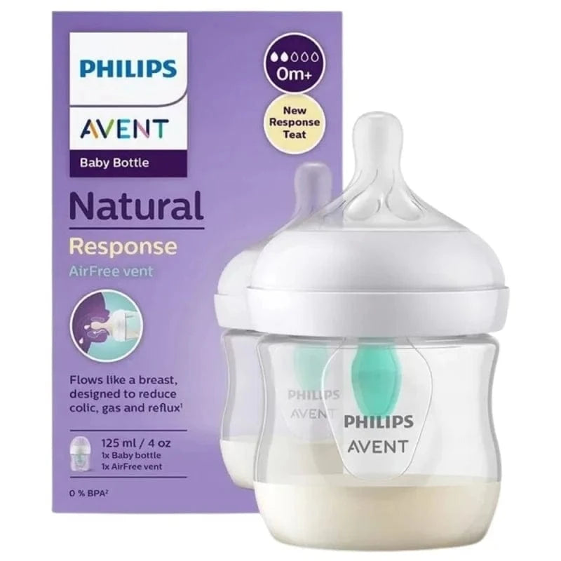 Philips Avent Responsive Natural Bottle with AirFree Anti-Colic Valve - 125 ml