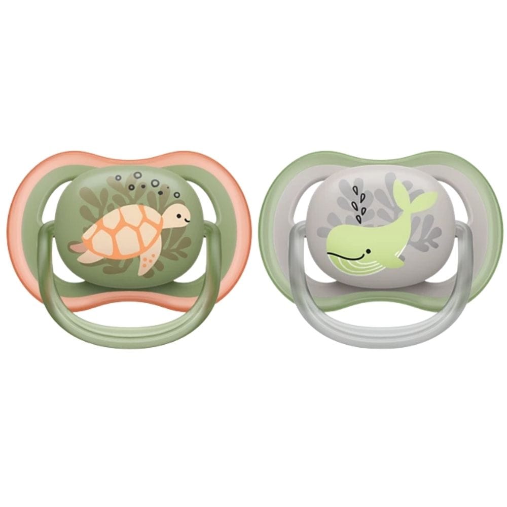 Philips Avent Ultra Air Pacifier, 6-18 Months, Boy - 2 Pieces
