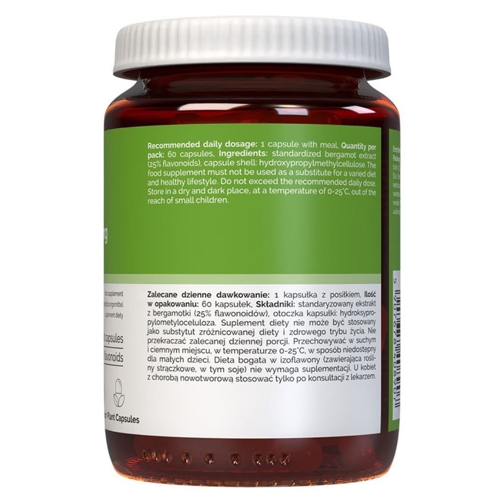 Vitaler's Bergamot 600 mg - 60 Capsules