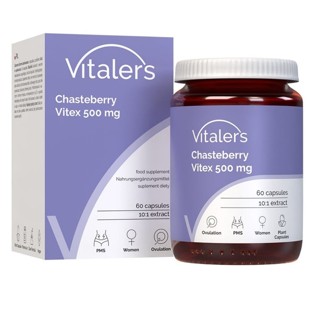 Vitaler's Chasteberry Vitex 500 mg - 60 Capsules