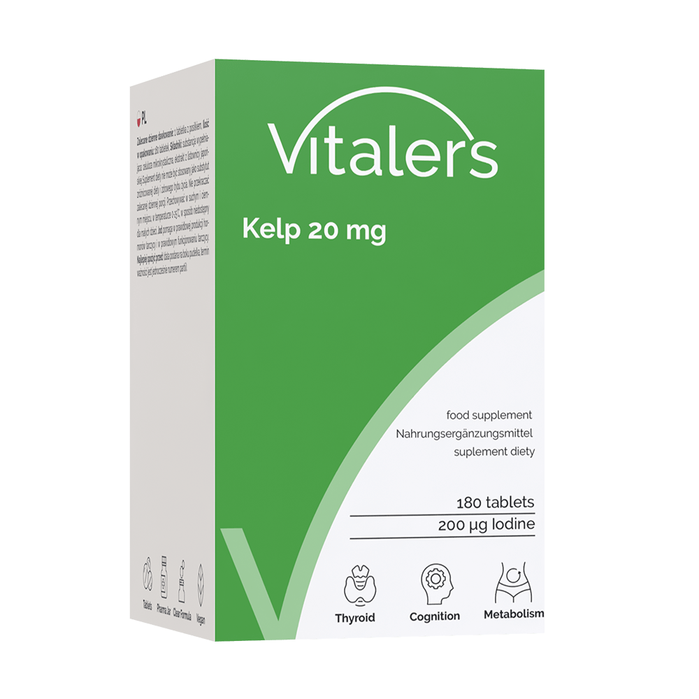 Vitaler's Kelp 20 mg - 180 Tablets