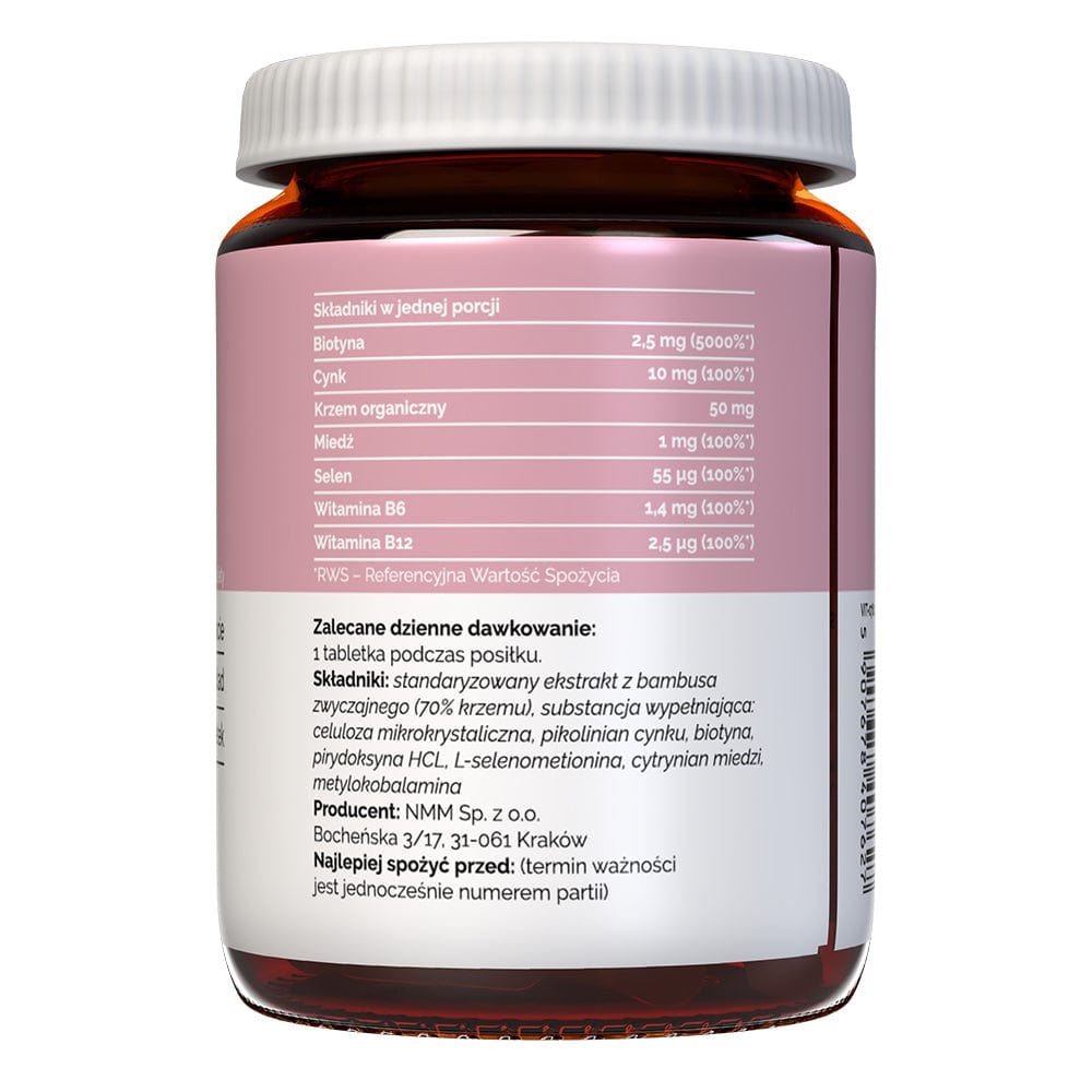 Vitaler's Silibiotin - Hair, Skin, Nails - 180 Tablets