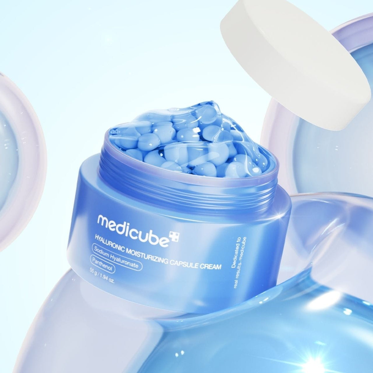 Medicube Crema idratante in capsule all'acido ialuronico - 55 g