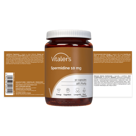 Vitaler's Spermidina 10 mg - 30 Capsule
