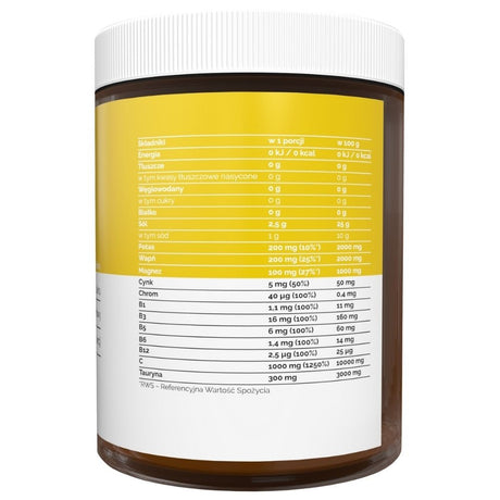 Vitaler's Isotonic, Limone-Lime - 250 g