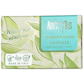 Anthyllis Volume-Boosting Shampoo Bar with Ginger and Spirulina - 80 g