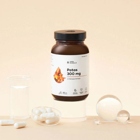Aura Herbals Potassium 300 mg - 60 Capsules