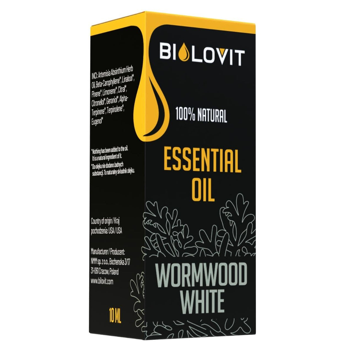 Bilovit Wormwood Essential Oil - 10 ml
