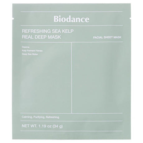 Biodance Refreshing Sea Kelp Real Deep Mask - 1 Piece