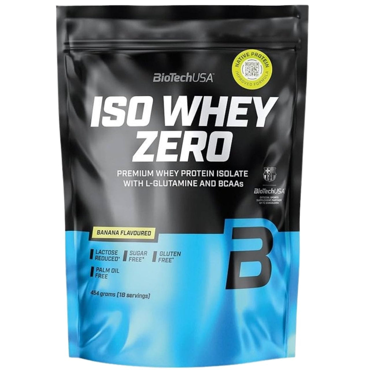 BioTech USA Iso Whey Zero, Banana - 454 g