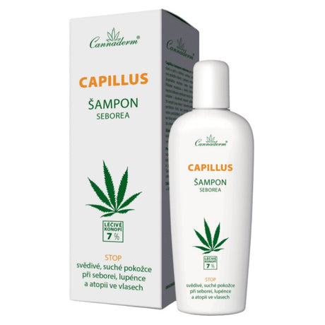 Cannaderm Capillus Shampoo for oily scalp problems - 150 ml