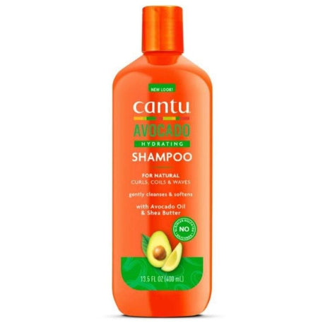 Cantu Moisturising Shampoo for Curly Hair with Avocado and Shea Butter - 400 ml