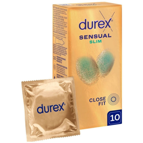 Durex Sensual Slim Super Thin Condoms - 10 Pieces