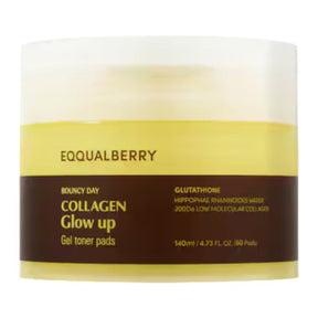 Eqqualberry Collagen Toning and Brightening Pads - 60 pieces