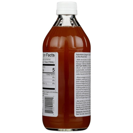 Fairchild's Organic Apple Cider Vinegar - 473 ml