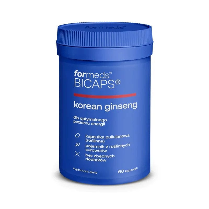 Formeds Bicaps Korean Ginseng - 60 Capsules