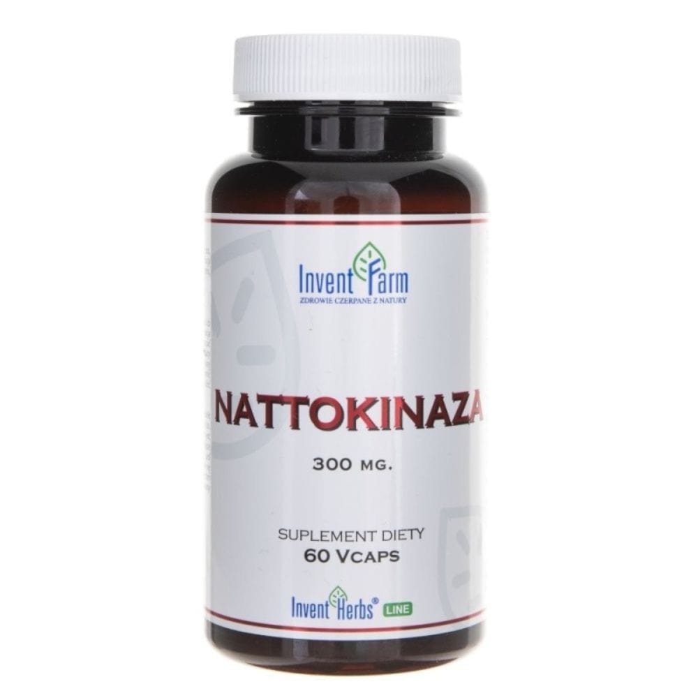 Invent Farm Nattokinase 300 mg - 60 Capsules