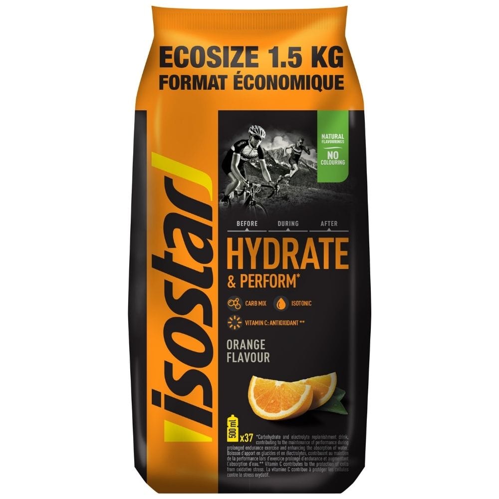 Isostar Concentrato 1,5kg Gusto Limone - Integratore Isotonico Con Carboidrati, Elettroliti, Calcio, Magnesio