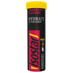 Isostar PowerTabs Isotonic, Cranberry - 10 Effervescent Tablets