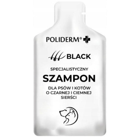 JM Sante Poliderm Shampoo for Dogs and Cats with Black and Dark Coats - 15 ml