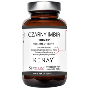 Kenay Black Ginger Sirtmax - 60 Capsules