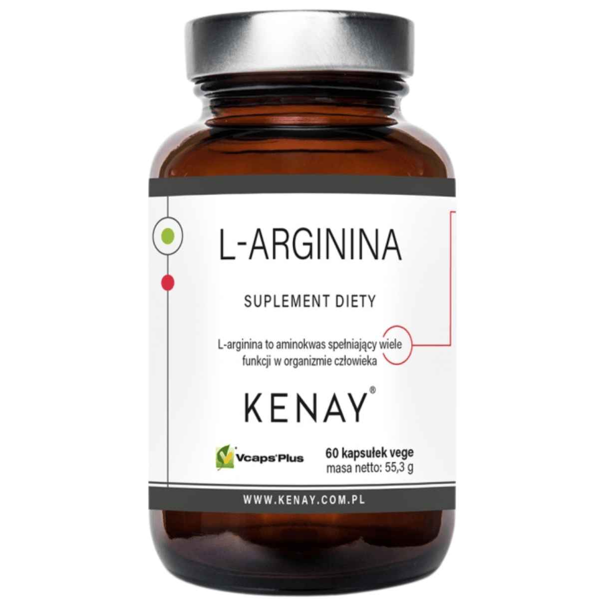 Kenay L-Arginine - 60 Capsules