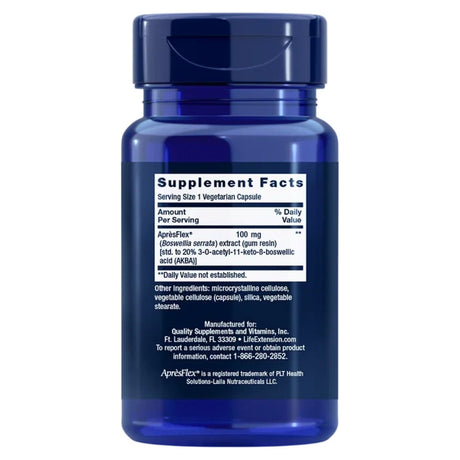 Life Extension Boswellia 100 mg - 60 Capsules