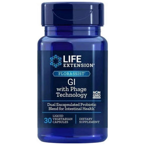 Life Extension FLORASSIST® Probiotic GI with Phage Technology - 30 Capsules
