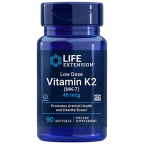 Life Extension Low Dose Vitamin K2 (MK-7) 45 mcg - 90 Softgels