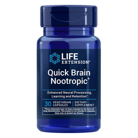 Life Extension Quick Brain Nootropic® - 30 Capsules