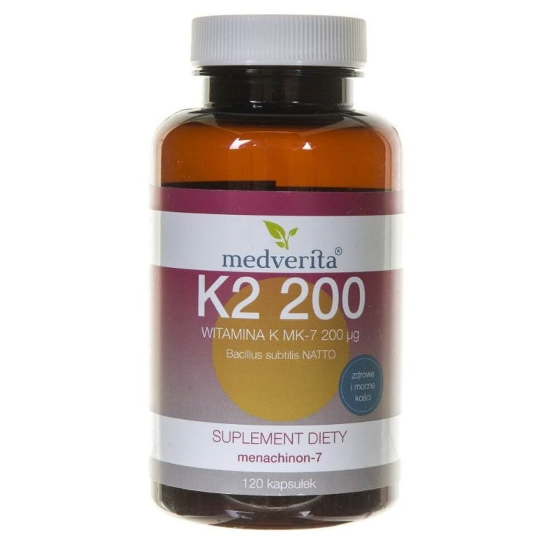 Medverita Vitamina K Vitamk7 ® (Menachinone-7) 200 mcg - 120 Capsule