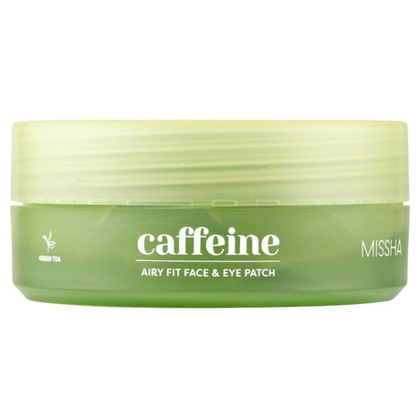 Missha Airy Fit Caffeine Depuffing Face & Eye Patch - 60 Patches