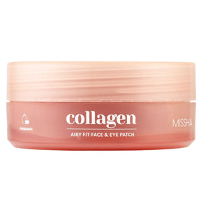 Missha Airy Fit Collagen Lifting Face & Eye Patch - 60 Pieces